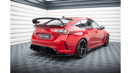 Splitter Honda Civic XI Type-R Rear Side Street Pro Red