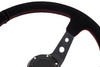 Steering wheel Pro 350mm offset:80mm Suede Black