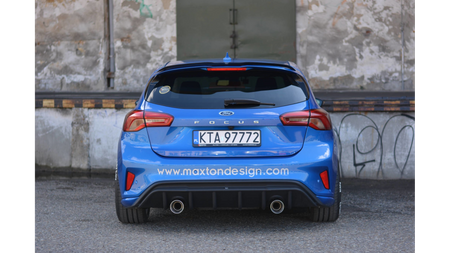 Diffuser Ford Focus IV ST-Line Rear Valance Gloss Black