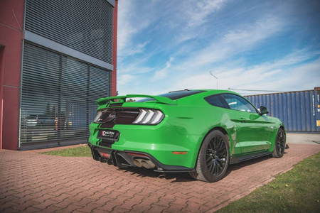 Diffuser Ford Mustang VI GT Facelift Rear Street Pro Black