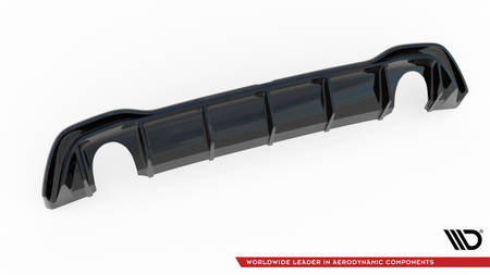 Diffuser Volkswagen Golf 8 Rear Valance GTI Look Gloss Black