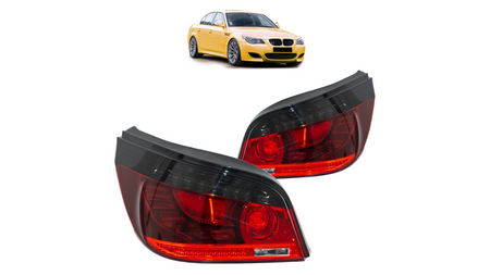 Lampy BMW 5 E60 Facelift Tył Led Smoke