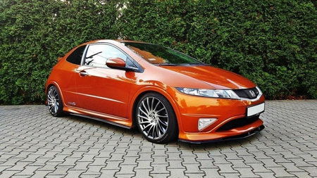 Splitter Honda Civic VIII Type-S R Front Gloss Black