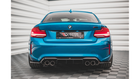 Dokładka BMW 2 F87 M-Pack Zderzak Tył Gloss Black