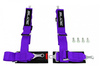 Racing seat belts Slide 4p 2" Purple