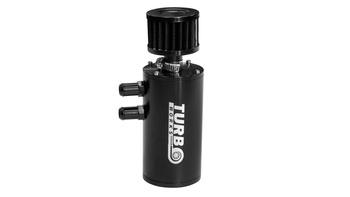 Oil catch tank 0.3L 12mm / 15mm TurboWorks Czarny
