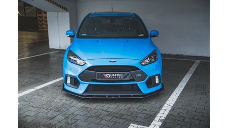 Splitter Ford Focus III RS Front Racing Durability v.2 Black-Red