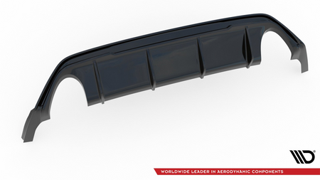 Diffuser Ford Focus IV ST Rear Valance v.3 Gloss Black