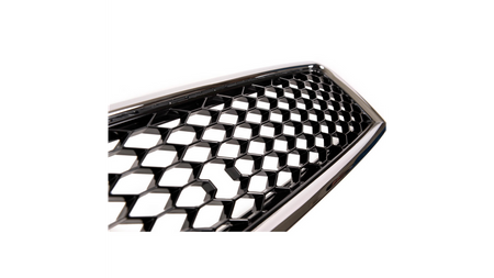 Grill Audi A4 B6 Chrome & Gloss Black