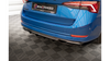 Splitter Skoda Octavia IV Sportline Tył Środkowy z Dyfuzorem Gloss Black