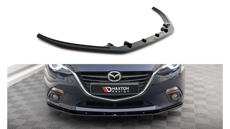 Splitter Mazda 3 III Front Gloss Black