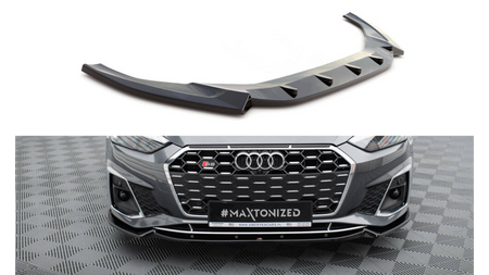 Splitter Audi A5 F5 Facelift S-Line Front v.2 Gloss Black