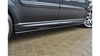 Diffuser Opel Zafira B OPC Side Skirts Gloss Black