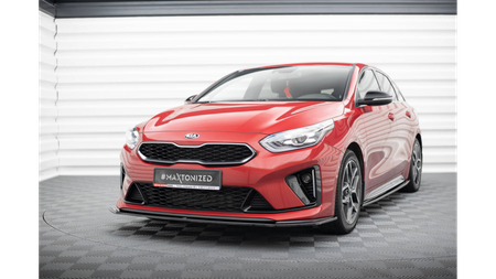 Splitter Kia Ceed III GT GT-Line Proceed I przód v.3 Gloss Black