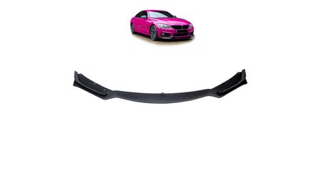 Diffuser BMW 4 F32 F33 F36 Front Bumper Matt Black