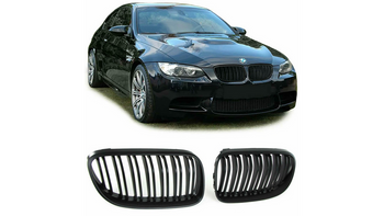 Grill BMW 3 E92 E93 Facelift podwójne żeberka Gloss Black