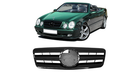 Grill Mercedes-Benz CLK C208 A208 Gloss Black