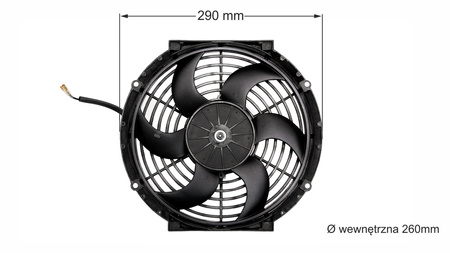 TurboWorks Cooling fan 10" type 2 pusher/puller