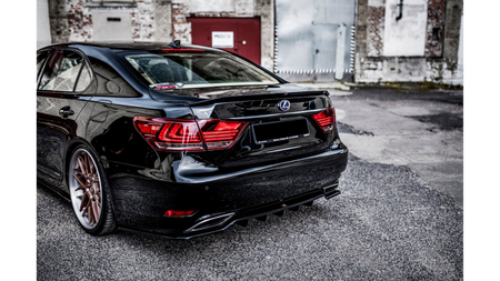 Splitter Leuxs LS IV Facelift Tył Środkowy z Dyfuzorem Gloss Black