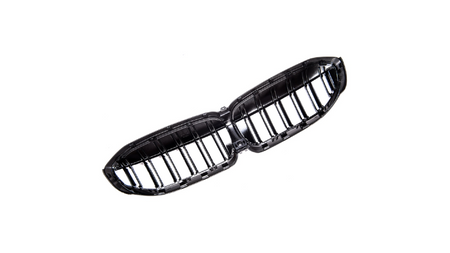Grill BMW 3 G20 G21 podwójne żeberka Gloss Black