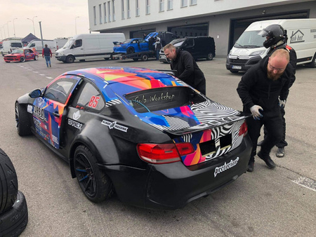 Bodykit BMW 3 E92 Błotnik Lewy Tył Royal