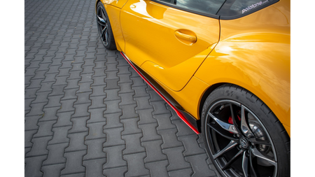 Dokładka Toyota Supra V Progi v.2 Gloss Black