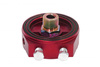 Oil filter adapter Turboworks Red