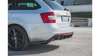 Splitter Skoda Octavia III Facelift RS Rear Side v.2 Gloss Black