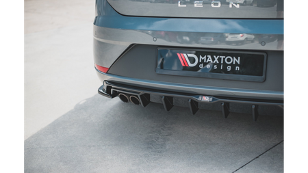 Dokładka SEAT Leon III FR Facelift Zderzak Tył Gloss Black