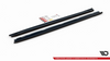 Diffuser Peugeot 208 II Side Skirts Gloss Black