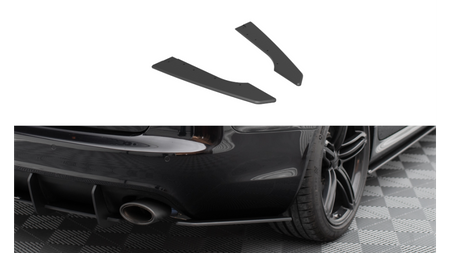 Splitter Audi RS6 C6 Tył Boczne Street Pro Black
