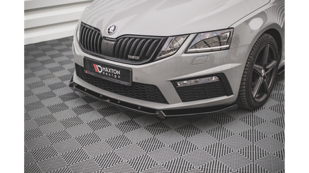 Splitter Skoda Octavia III Facelift RS Front v.2 Gloss Black