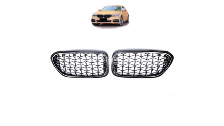 Grill BMW 5 G30 F90 G31 Gloss Black