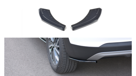 Splitter Hyundai Tucson III Facelift Tył Boczne Gloss Black