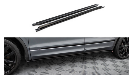 Diffuser Volkswagen Tiguan II Allspace Side Skirts Gloss Black