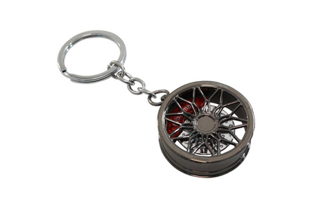 Keychain wheel CS-39 with caliper Black