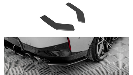 Splitter BMW 2 G42 M-Pack Rear Side Street Pro Black-Red