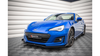 Splitter Subaru BRZ Facelift Przód Pro v.1 + flaps Black-Red