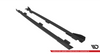 Diffuser Peugeot 208 GT II Side Skirts Street Pro Black + Gloss Flaps