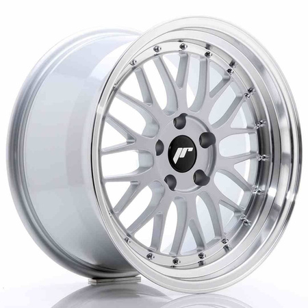 JR Wheels JR23 18x9,5 ET25 5x120 Hyper Silver w/Machined Lip