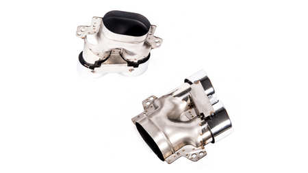 Diffuser Mercedes-Benz E C238 A238 Rear with Pipes chrome