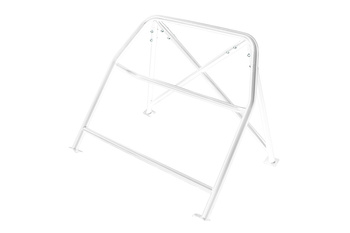 Rollbar skręcana pół klatka Mini Cooper R50 R53 One S White