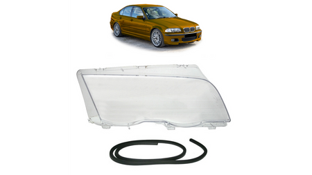 Headlight Lens BMW 3 E46 Right