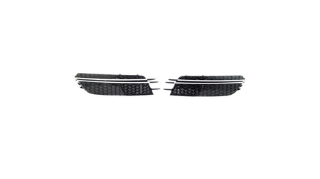 Ramka halogenów Audi A6 C7 Chrome Black