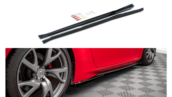Diffuser Nissan 370Z Side Skirts v.2 Gloss Black