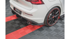 Splitter Volkswagen Golf 8 GTI GTE Rear Side Racing Durability Black