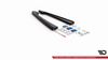 Splitter Audi RS6 C7 Rear Side v.2 Gloss Black