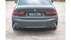 Splitter BMW 3 G20 M-pack Rear Central Gloss Black