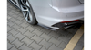 Splitter Audi RS5 F5 Tył Boczne Gloss Black