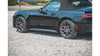 Diffuser Fiat 124 Spider Abarth Side Skirts Gloss Black